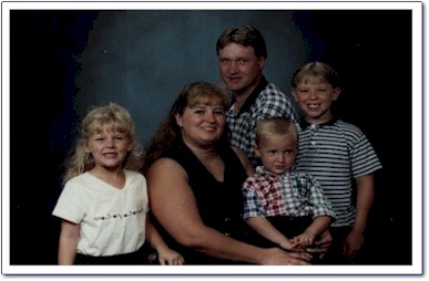 Chad and his family.